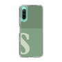 Slim Protection Case［ Original - initial two tone - S green ］