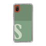 Slim Protection Case［ Original - initial two tone - S green ］
