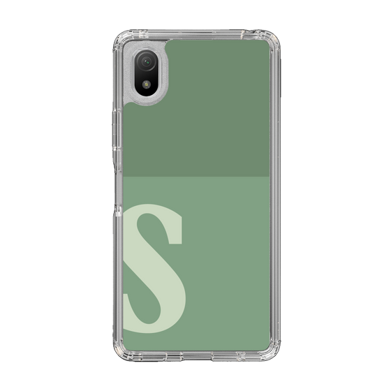 Slim Protection Case［ Original - initial two tone - S green ］