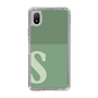 Slim Protection Case［ Original - initial two tone - S green ］