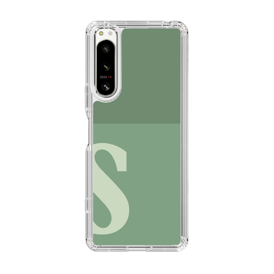 Slim Protection Case［ Original - initial two tone - S green ］