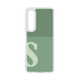 Slim Protection Case［ Original - initial two tone - S green ］