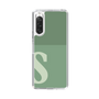Slim Protection Case［ Original - initial two tone - S green ］