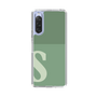 Slim Protection Case［ Original - initial two tone - S green ］