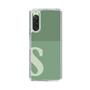 Slim Protection Case［ Original - initial two tone - S green ］