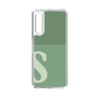 Slim Protection Case［ Original - initial two tone - S green ］