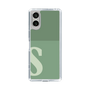 Slim Protection Case［ Original - initial two tone - S green ］