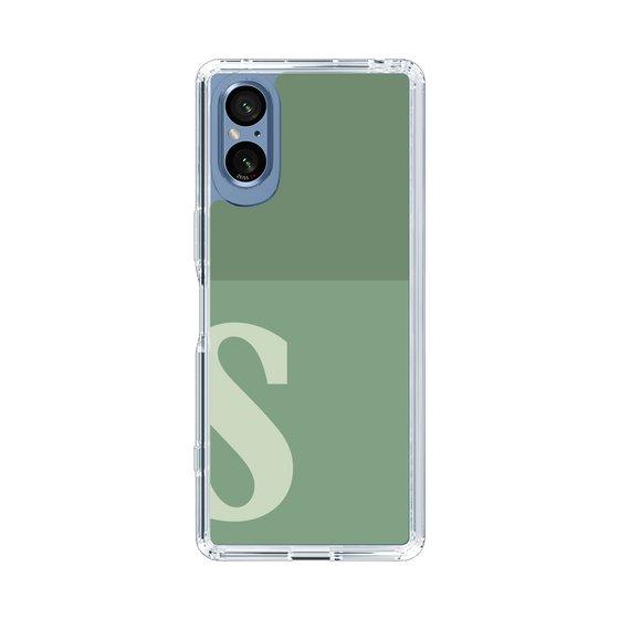 Slim Protection Case［ Original - initial two tone - S green ］