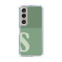Slim Protection Case［ Original - initial two tone - S green ］