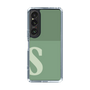 Slim Protection Case［ Original - initial two tone - S green ］