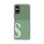 Slim Protection Case［ Original - initial two tone - S green ］