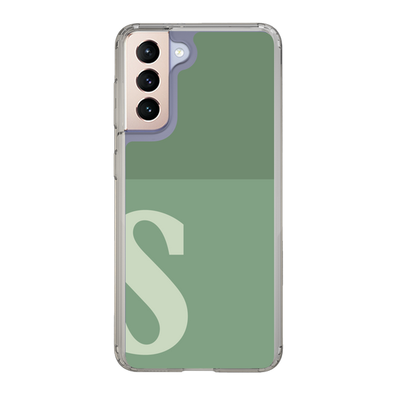 Slim Protection Case［ Original - initial two tone - S green ］