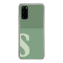 Slim Protection Case［ Original - initial two tone - S green ］