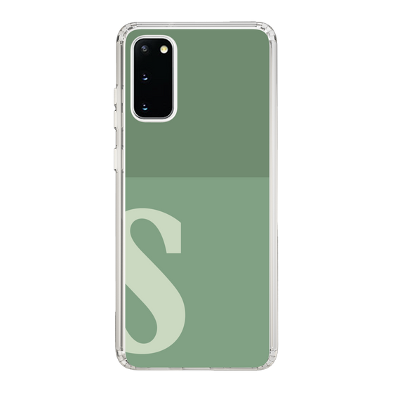 Slim Protection Case［ Original - initial two tone - S green ］
