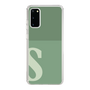Slim Protection Case［ Original - initial two tone - S green ］
