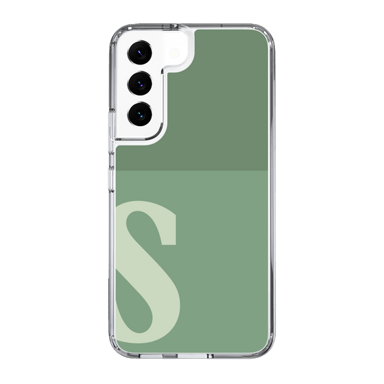 Slim Protection Case［ Original - initial two tone - S green ］