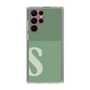 Slim Protection Case［ Original - initial two tone - S green ］