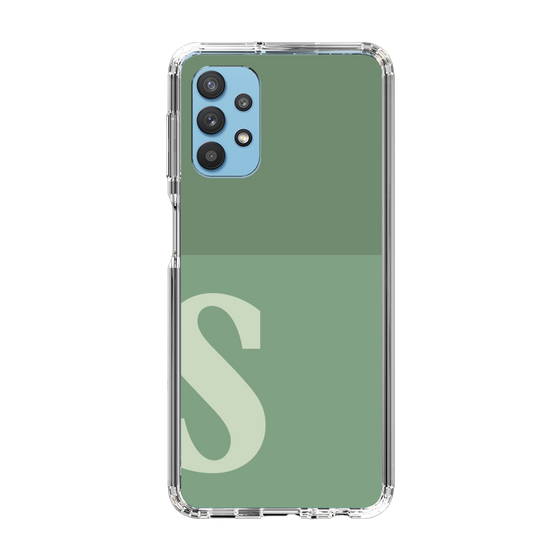 Slim Protection Case［ Original - initial two tone - S green ］