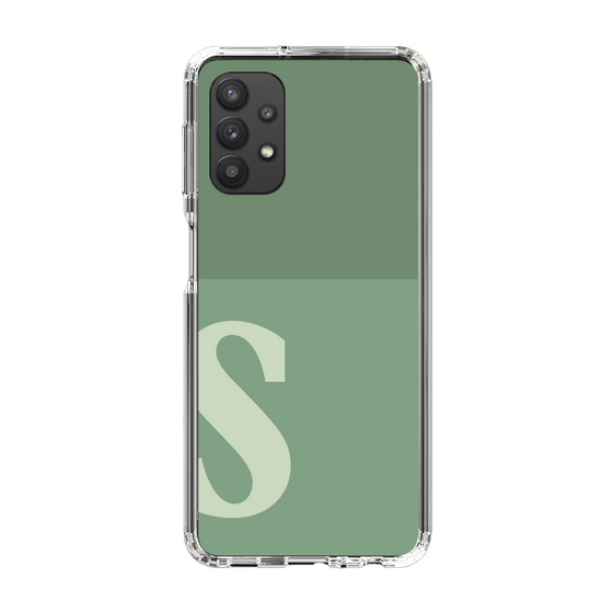 Slim Protection Case［ Original - initial two tone - S green ］