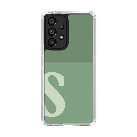 Slim Protection Case［ Original - initial two tone - S green ］