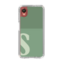 Slim Protection Case［ Original - initial two tone - S green ］