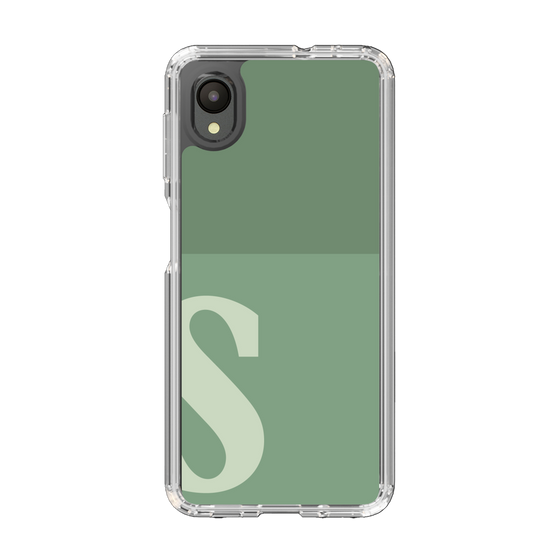 Slim Protection Case［ Original - initial two tone - S green ］