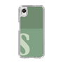 Slim Protection Case［ Original - initial two tone - S green ］