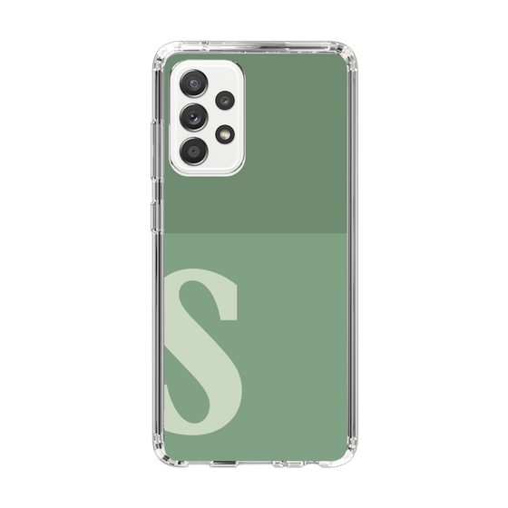 Slim Protection Case［ Original - initial two tone - S green ］
