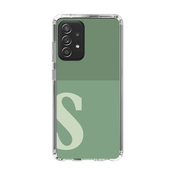 Slim Protection Case［ Original - initial two tone - S green ］