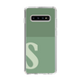 Slim Protection Case［ Original - initial two tone - S green ］