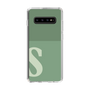 Slim Protection Case［ Original - initial two tone - S green ］