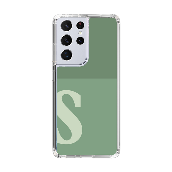 Slim Protection Case［ Original - initial two tone - S green ］