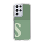 Slim Protection Case［ Original - initial two tone - S green ］