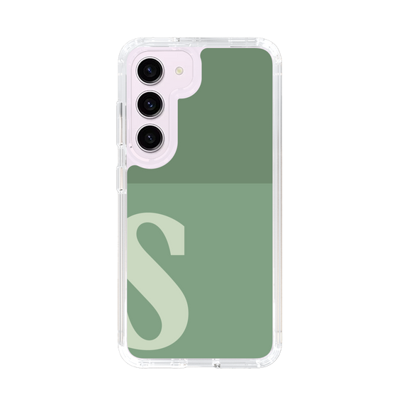 Slim Protection Case［ Original - initial two tone - S green ］