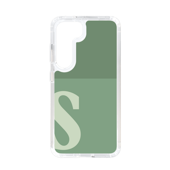 Slim Protection Case［ Original - initial two tone - S green ］