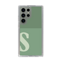 Slim Protection Case［ Original - initial two tone - S green ］