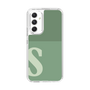 Slim Protection Case［ Original - initial two tone - S green ］