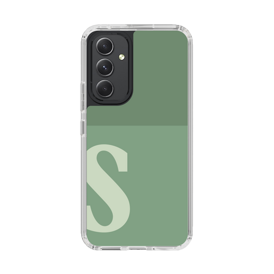 Slim Protection Case［ Original - initial two tone - S green ］