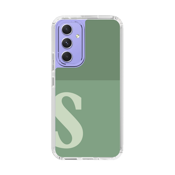 Slim Protection Case［ Original - initial two tone - S green ］