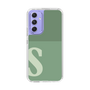 Slim Protection Case［ Original - initial two tone - S green ］