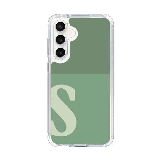 Slim Protection Case［ Original - initial two tone - S green ］