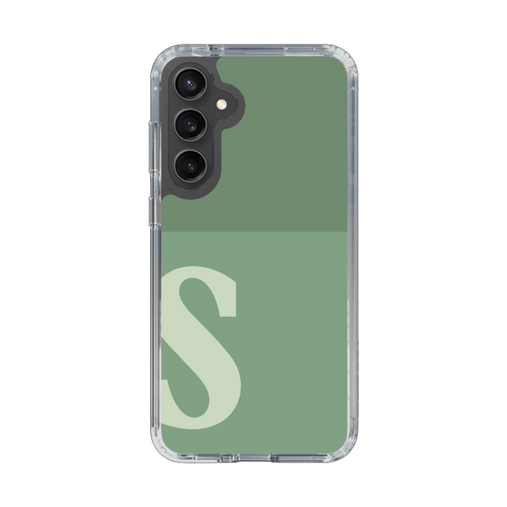 Slim Protection Case［ Original - initial two tone - S green ］