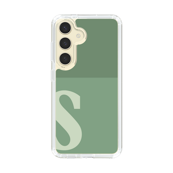 Slim Protection Case［ Original - initial two tone - S green ］