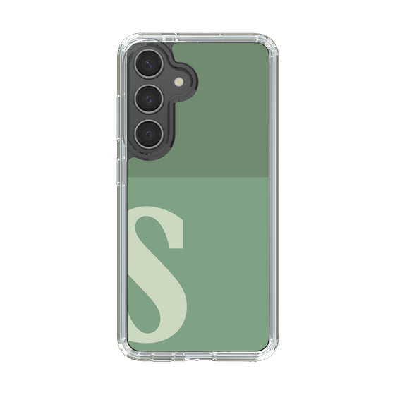 Slim Protection Case［ Original - initial two tone - S green ］