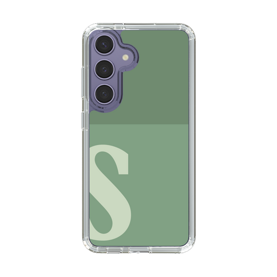 Slim Protection Case［ Original - initial two tone - S green ］