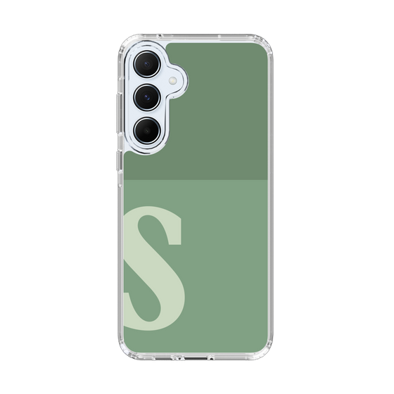 Slim Protection Case［ オリジナル - initial two tone - S green ］