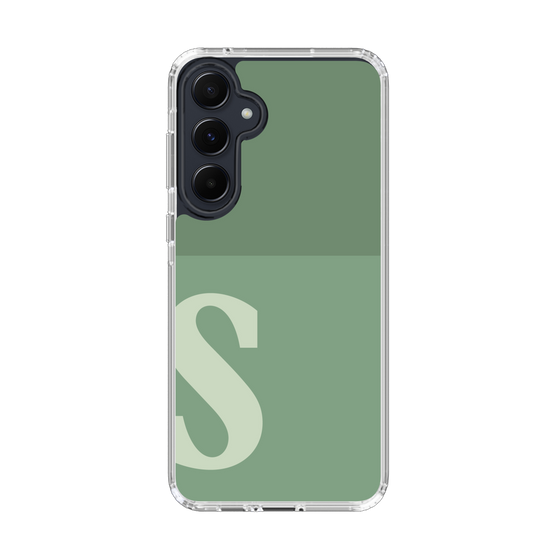 Slim Protection Case［ オリジナル - initial two tone - S green ］