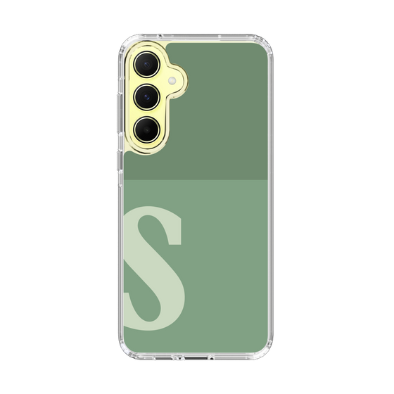Slim Protection Case［ オリジナル - initial two tone - S green ］