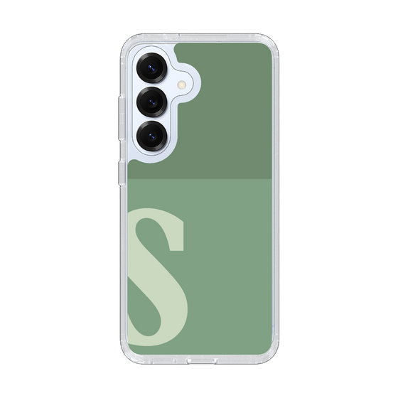 Slim Protection Case［ Original - initial two tone - S green ］