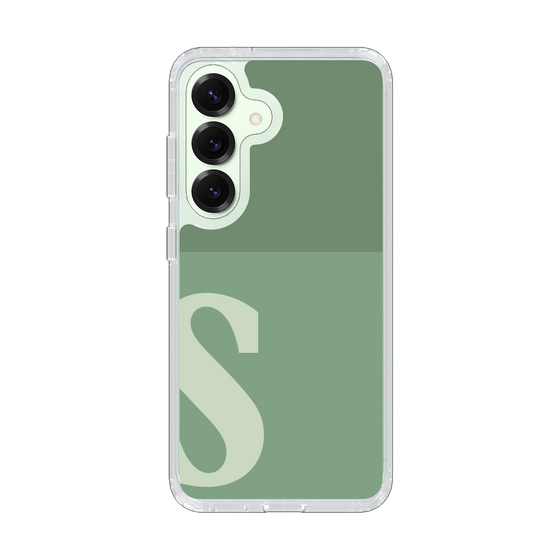 Slim Protection Case［ Original - initial two tone - S green ］